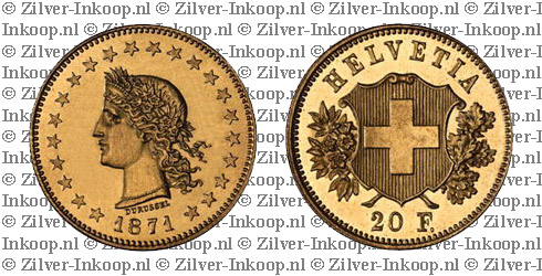 20 Francs Zwitserland