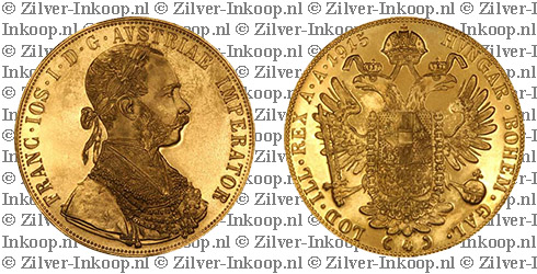 4 Gold Ducats Austria