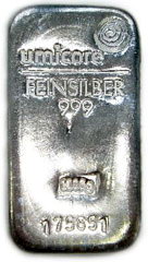 1 Kilo Zilver Staaf