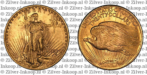 Gouden 20 Dollar USA