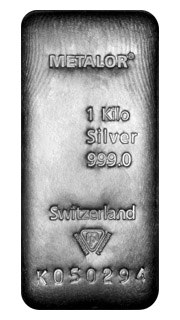 Metalor Zilver Baar